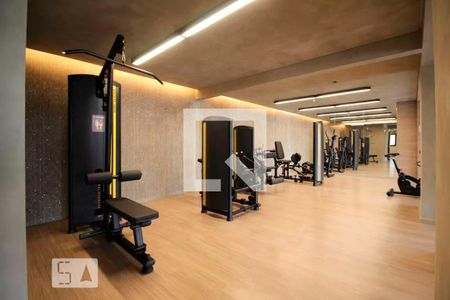 Studio para alugar com 26m², 1 quarto e sem vaga Studio para alugar com 26m², 1 quarto e sem vagaÁrea comum - Academia