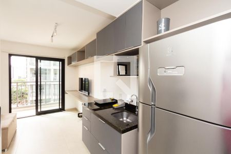 Studio de kitnet/studio para alugar com 1 quarto, 26m² em Indianópolis, São Paulo
