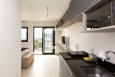 Studio de kitnet/studio para alugar com 1 quarto, 26m² em Indianópolis, São Paulo