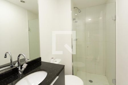 Studio para alugar com 26m², 1 quarto e sem vaga Studio para alugar com 26m², 1 quarto e sem vagaBanheiro