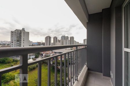 Sacada e Área de serviço de kitnet/studio para alugar com 1 quarto, 50m² em Belenzinho, São Paulo