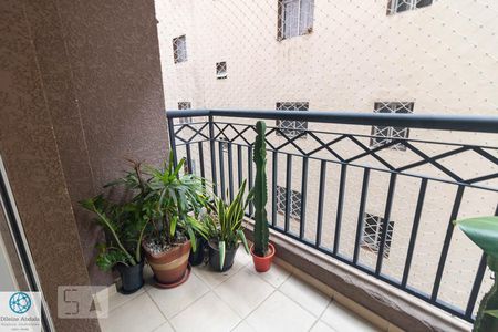 Varanda da Sala de apartamento à venda com 3 quartos, 110m² em Campestre, Santo André