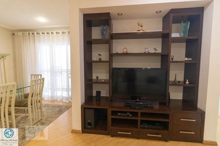 Sala de Estar de apartamento à venda com 3 quartos, 110m² em Campestre, Santo André