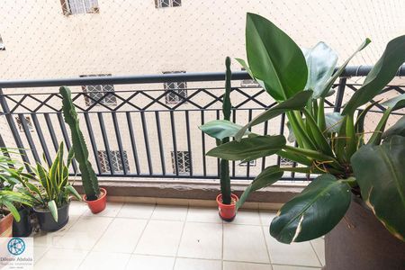 Varanda da Sala de apartamento à venda com 3 quartos, 110m² em Campestre, Santo André