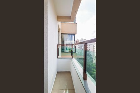 Varanda da Sala de apartamento à venda com 2 quartos, 50m² em Jardim Ampliacao, São Paulo