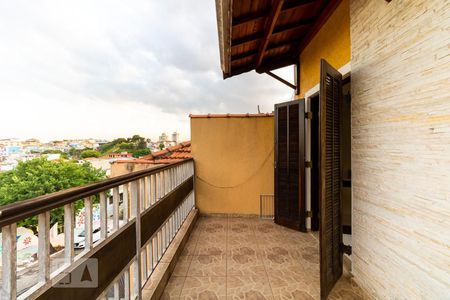 Varanda da Suíte 1 de casa à venda com 3 quartos, 231m² em Vila Maria Alta, São Paulo