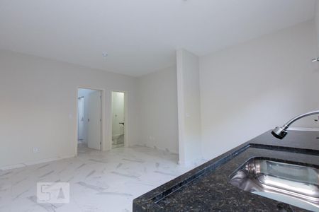 Sala/Cozinha de casa para alugar com 1 quarto, 38m² em Jardim Residencial Deolinda Guerra, Sorocaba