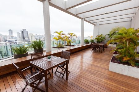 Apartamento para alugar com 45m², 1 quarto e 1 vaga Apartamento para alugar com 45m², 1 quarto e 1 vagaTerraço
