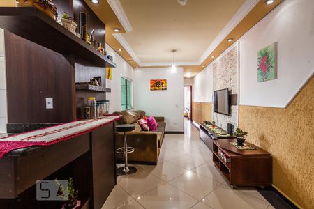 Sala de apartamento à venda com 2 quartos, 190m² em Vila Tibiriçá, Santo André