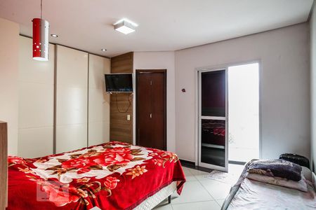 Suíte de apartamento à venda com 2 quartos, 190m² em Vila Tibiriçá, Santo André