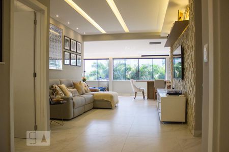 Sala de apartamento à venda com 4 quartos, 300m² em Barra da Tijuca, Rio de Janeiro