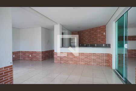 Área comum - Salão de festas de apartamento para alugar com 2 quartos, 90m² em Ingleses do Rio Vermelho, Florianópolis