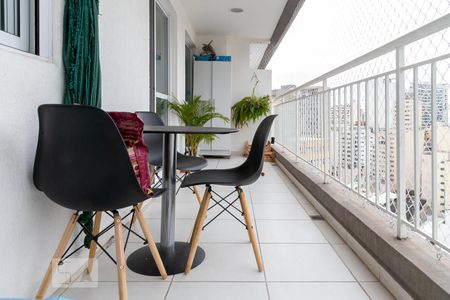Varanda de apartamento à venda com 1 quarto, 48m² em República, São Paulo