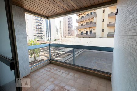 Varanda de apartamento para alugar com 1 quarto, 45m² em Centro, Ribeirão Preto