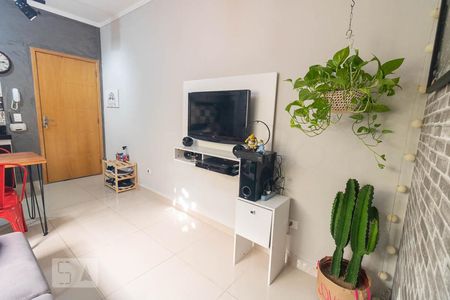 Sala  de apartamento à venda com 2 quartos, 44m² em Jardim das Maravilhas, Santo André