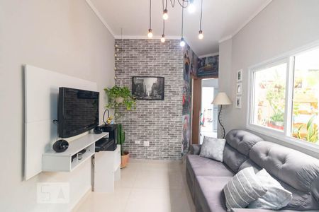 Sala  de apartamento à venda com 2 quartos, 44m² em Jardim das Maravilhas, Santo André