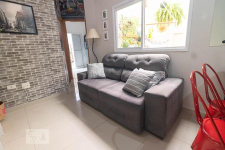 Sala  de apartamento à venda com 2 quartos, 44m² em Jardim das Maravilhas, Santo André