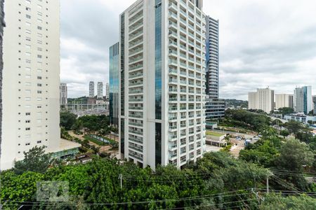 vista da Sacada de apartamento à venda com 1 quarto, 69m² em Brooklin Paulista, São Paulo