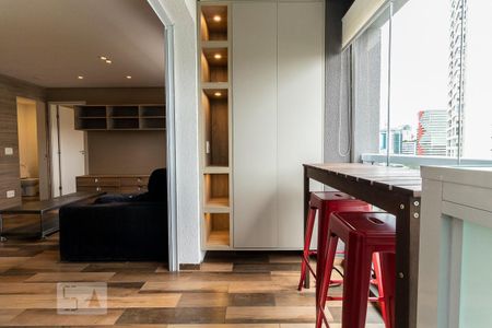 Sacada de apartamento à venda com 1 quarto, 69m² em Brooklin Paulista, São Paulo