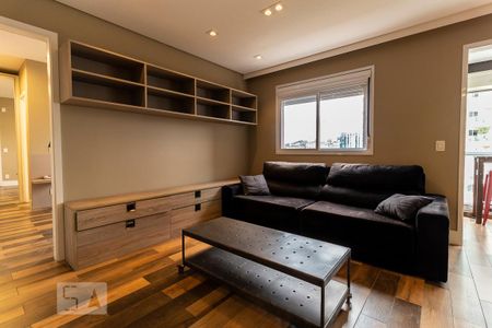 Sala de apartamento à venda com 1 quarto, 69m² em Brooklin Paulista, São Paulo