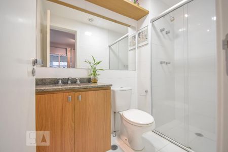 Studio para alugar com 40m², 1 quarto e 1 vaga Studio para alugar com 40m², 1 quarto e 1 vagaBanheiro