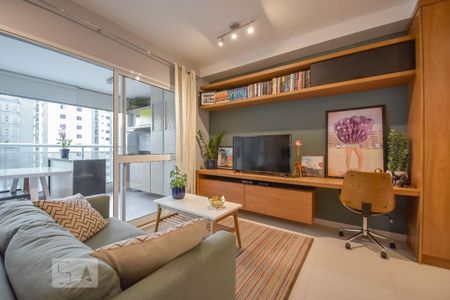 Studio para alugar com 40m², 1 quarto e 1 vaga Studio para alugar com 40m², 1 quarto e 1 vagaSala