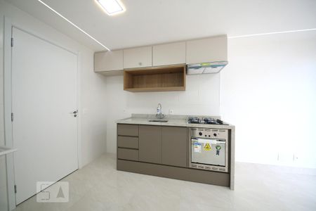 Cozinha - Sala de apartamento para alugar com 1 quarto, 29m² em Jardim Prudência, São Paulo
