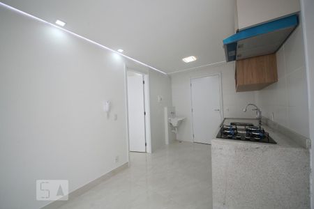 Cozinha - Sala de apartamento para alugar com 1 quarto, 29m² em Jardim Prudência, São Paulo