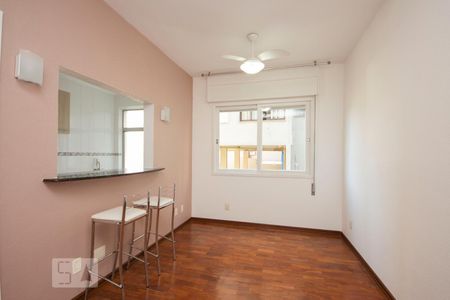 Sala de apartamento à venda com 1 quarto, 39m² em Petrópolis, Porto Alegre