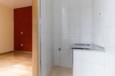 Cozinha de kitnet/studio para alugar com 1 quarto, 24m² em Bela Vista, São Paulo