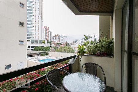 Varanda da Sala de apartamento à venda com 3 quartos, 84m² em Vila Regente Feijó, São Paulo