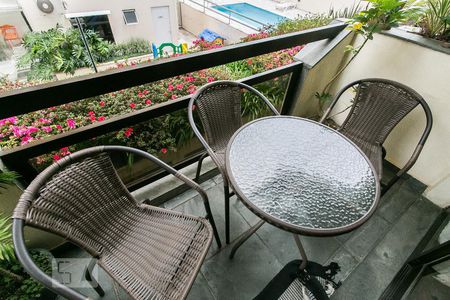 Varanda da Sala de apartamento à venda com 3 quartos, 84m² em Vila Regente Feijó, São Paulo