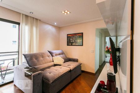 Sala de apartamento à venda com 3 quartos, 84m² em Vila Regente Feijó, São Paulo