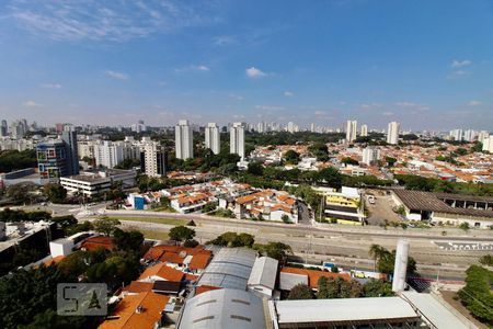 Vista de apartamento para alugar com 1 quarto, 42m² em Santo Amaro, São Paulo