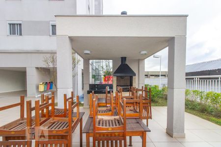 Studio para alugar com 33m², 1 quarto e 1 vaga Studio para alugar com 33m², 1 quarto e 1 vagaÁrea comum - Churrasqueira