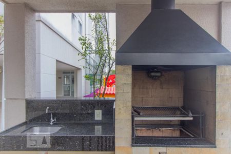 Studio para alugar com 33m², 1 quarto e 1 vaga Studio para alugar com 33m², 1 quarto e 1 vagaÁrea comum - Churrasqueira