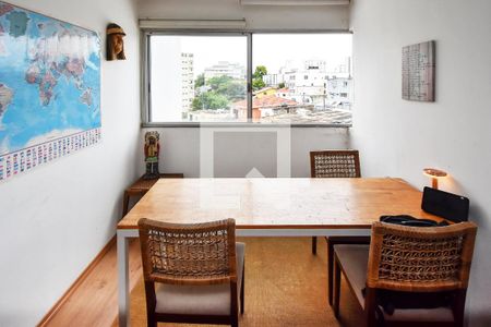 Sala de jantar de apartamento para alugar com 3 quartos, 68m² em Vila Madalena, São Paulo