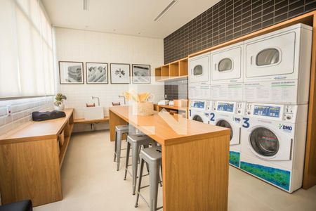 Apartamento para alugar com 56m², 2 quartos e 1 vaga Apartamento para alugar com 56m², 2 quartos e 1 vagaÁrea comum - Lavandeiria