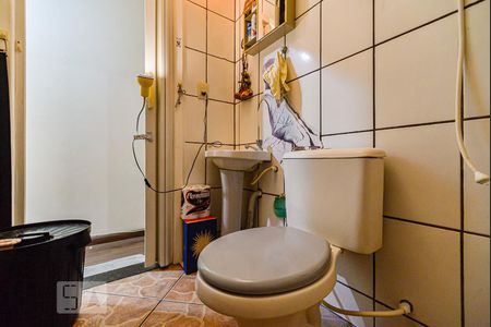 Banheiro Social de apartamento à venda com 1 quarto, 51m² em Liberdade, São Paulo