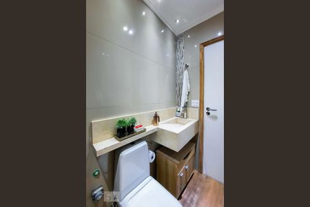 Apartamento à venda com 74m², 3 quartos e 2 vagasBanheiro Social 