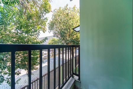 Varanda da Kitnet de kitnet/studio para alugar com 1 quarto, 20m² em Vila São Pedro, Santo André