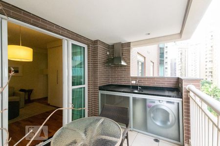 Apartamento à venda com 43m², 1 quarto e 1 vagaVaranda