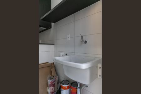 Lavanderia de apartamento para alugar com 1 quarto, 53m² em Embaré, Santos