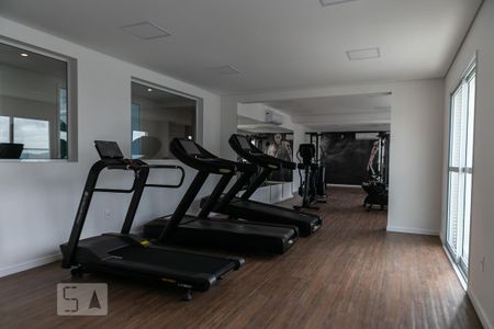 Academia de apartamento para alugar com 1 quarto, 53m² em Embaré, Santos