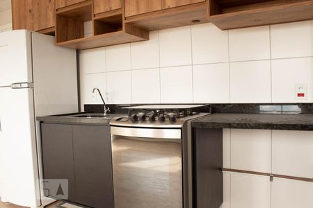 Cozinha de kitnet/studio para alugar com 1 quarto, 36m² em Chácara Inglesa, São Paulo