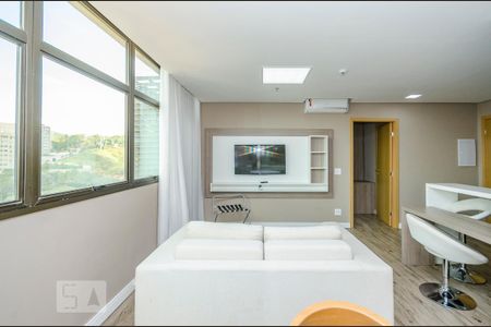 Apartamento para alugar com 52m², 1 quarto e 2 vagasSala
