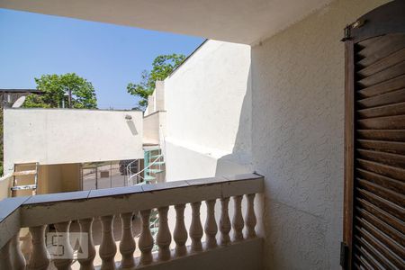 Varanda do Quarto 1 - Suíte de casa para alugar com 3 quartos, 151m² em Vila Alvinopolis, São Bernardo do Campo