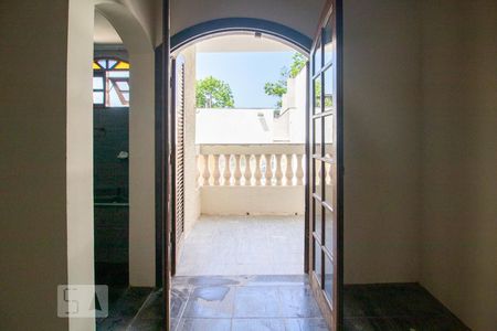 Varanda do Quarto 1 - Suíte de casa à venda com 3 quartos, 151m² em Vila Alvinopolis, São Bernardo do Campo