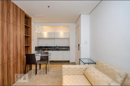 sala - cozinha de kitnet/studio à venda com 1 quarto, 31m² em Estoril, Belo Horizonte