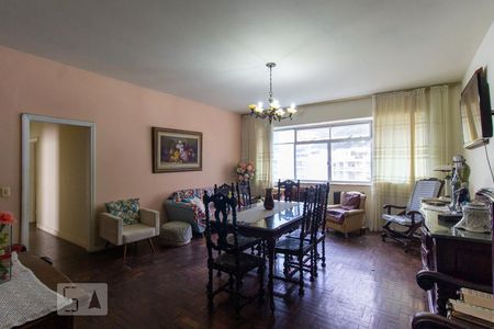 Sala de apartamento à venda com 4 quartos, 210m² em Humaitá, Rio de Janeiro